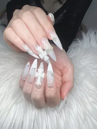 ネイル Lee Nails チップ長さだし専門店のネイルデザイン