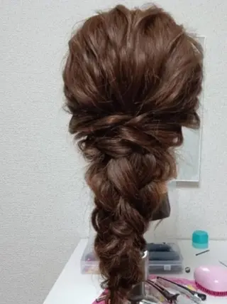 ヘアアレンジ , YUMAのヘアスタイル