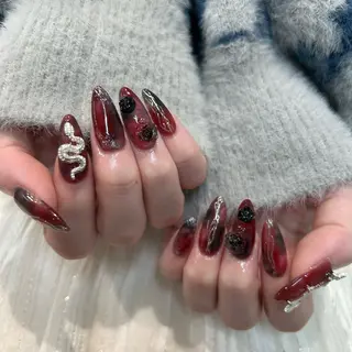 ネイル 【 Silk 】 カンナのネイルデザイン