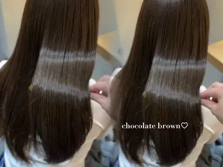 ロング カラー ロングカット/ うる艶カラー/ユイのヘアスタイル