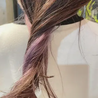 ロング カラー ヘアアレンジ kana .のヘアスタイル