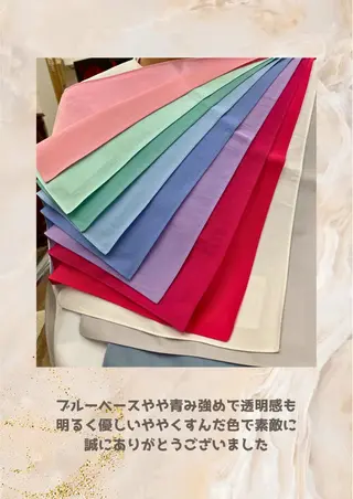 パーソナルカラー診断 自由が丘💐ブルームのその他イメージ