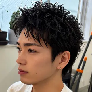パーマ メンズ 男の理想を叶える🔥 メンズパーマ特化|関のヘアスタイル