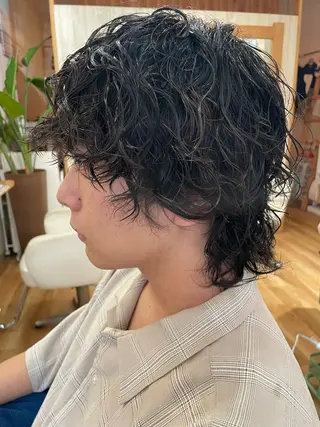 メンズ 安陪 寛史のヘアスタイル