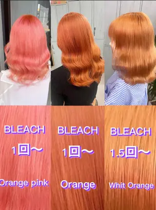 ロング カラー 町田ブリーチ特化 MANATOのヘアスタイル