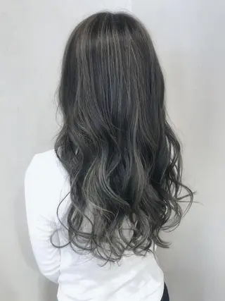 ロング カラー パーマ ヘアアレンジ 縮毛矯正/美髪 髪質改善/石田幸輔のヘアスタイル
