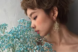ショート シモイケ ルアのヘアスタイル