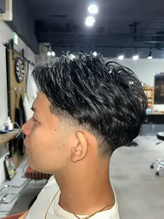 ショート メンズ 菅 大空翔のヘアスタイル