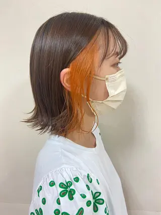 カラー Ashanti 有川のヘアスタイル