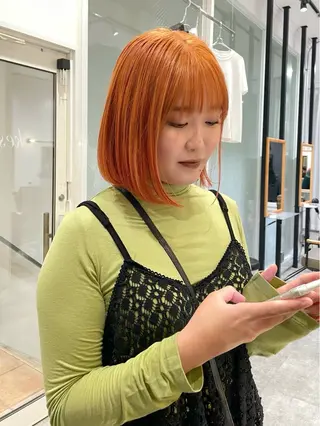ショート カラー KAZU/レイヤー レイヤー/ハイトーンのヘアスタイル