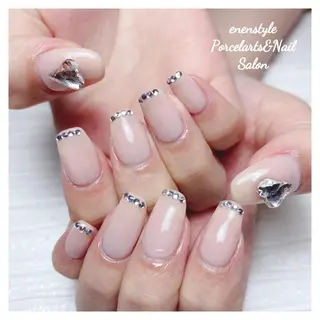 ミディアム ネイル 🐾enen style 🐾のネイルデザイン