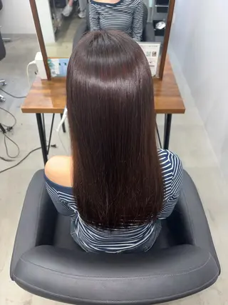 パーマ 山根 明紗のヘアスタイル