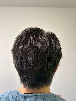 ショート パーマ メンズ BASSA上石神井 /福田 一士のヘアスタイル
