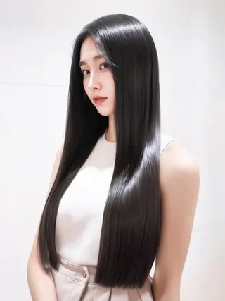 ロング _WHITE上本町 上本町店のヘアスタイル