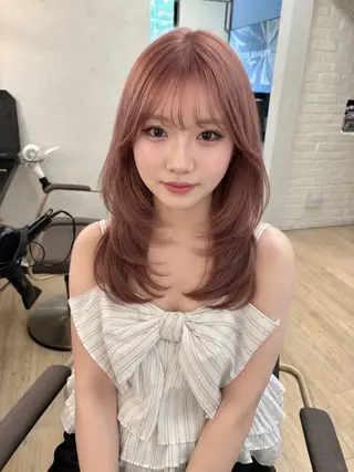 ミディアム ユナイテッド ビューティー西金沢のヘアスタイル