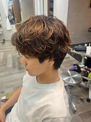 パーマ メンズ こと🐰 ７月は茅ヶ崎店のヘアスタイル