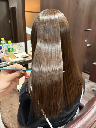 ロング カラー 小池 穂果/ 府中のヘアスタイル