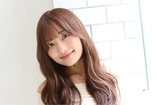 ロング 濱中 里帆のヘアスタイル