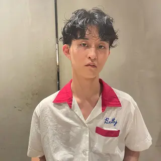 パーマ メンズ 🌈圧倒的デザイン パーマ 関和希のヘアスタイル