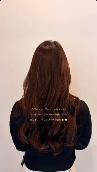 ロング 秋月 來未のヘアスタイル