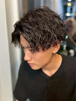 パーマ ☘️はるみ☘️縮毛矯 正/カット/大宮のヘアスタイル