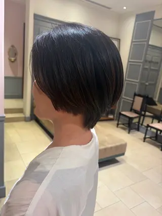 ショート 上野 七奈穂のヘアスタイル