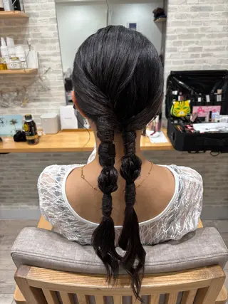 ロング ヘアアレンジ Gypsoly ☺︎ゆきのその他イメージ
