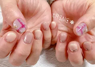 ネイル tRING＊ しいの木台のネイルデザイン