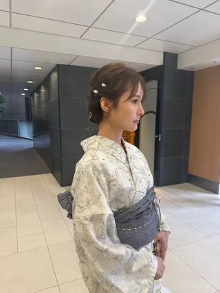 ヘアアレンジ ヘアセット専門 松永香代子のヘアスタイル