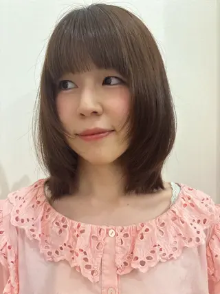 ミディアム 【HI / YA】 ｓｕｚｕのヘアスタイル