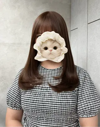 セミロング ブリーチなしダブル 🪄🎀RIOのヘアスタイル