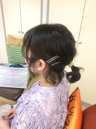 ショート ヘアアレンジ salon *meehoのネイルデザイン