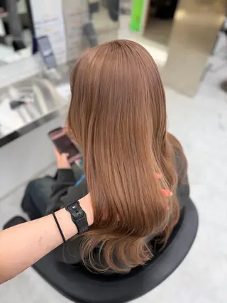 カラー 透明感カラー🎀艶髪 Anju/渋谷🎀のヘアスタイル