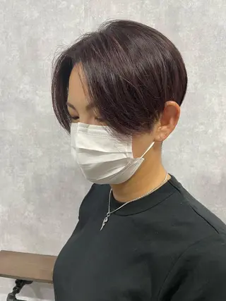 ショート モテ髪/ボブ/ショー ト/アダチフウトのヘアスタイル