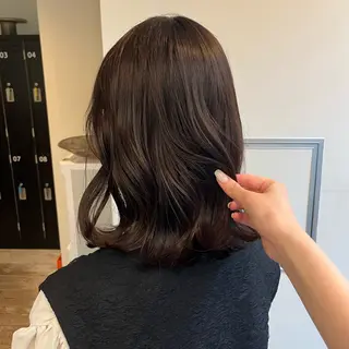 ミディアム rimi tabeiのヘアスタイル
