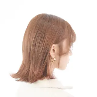 ミディアム カラー 【Atem 大町店】 永森　優里花のヘアスタイル