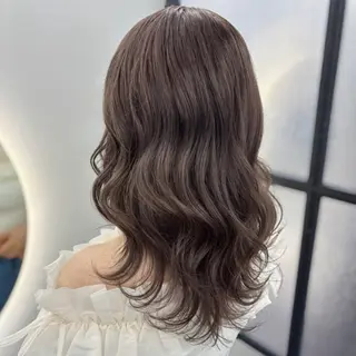 セミロング カラー Ren. 🦋デザインカラーのヘアスタイル
