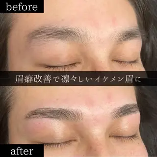 メンズ アイブロウ Akasaki Yuseiの眉毛・アイブロウイメージ