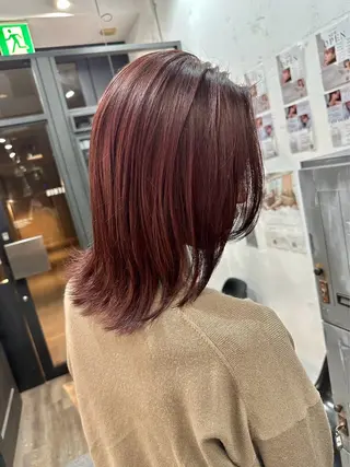 カラー 🖤西嶋　桃花🖤 エクステ/レイヤーのヘアスタイル