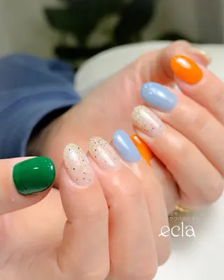 ネイル Nail Salon ecla 〜エクラ〜のネイルデザイン