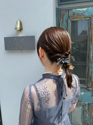 セミロング ヘアアレンジ Orla 🌿chiekoの眉毛・アイブロウイメージ
