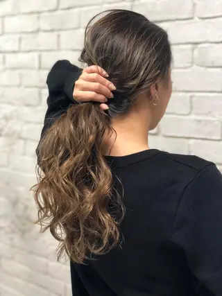 ロング カラー welring hair salonのヘアスタイル