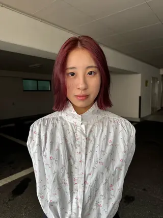 カラー kai🐇透明感 カラー/レイヤーのヘアスタイル