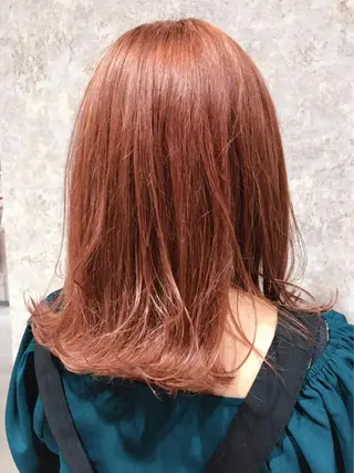 ミディアム カラー 🫟Blanco🫟 Color&Careのヘアスタイル