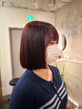 ショート カラー pazu🪡 透明感カラー⟡.·のヘアスタイル