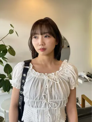 ショート 前川 瑞希のヘアスタイル