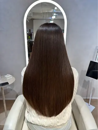 ロング 髪質改善ストレート ✂️前田龍之介のヘアスタイル