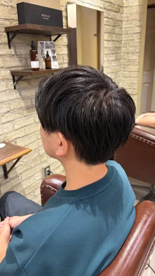 メンズ モネ|CLUTCH メンズカットカラーのヘアスタイル
