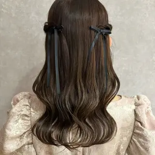 ヘアアレンジ 似合わせカラー/ 暖色カラー/セイナのヘアスタイル