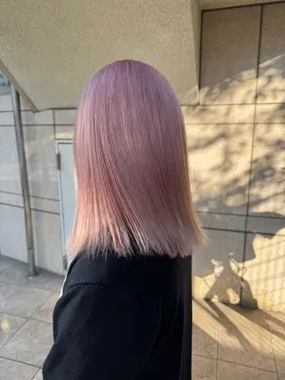 ミディアム まつお ゆいのヘアスタイル
